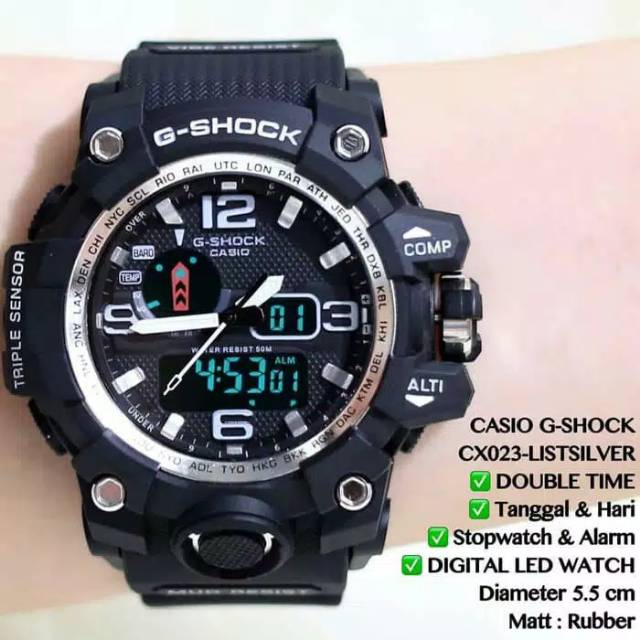 JAM TANGAN G-SHOCK CASIO GWG1000 ANTI AIR PRIA