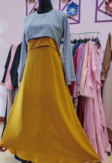 TERMURAH!! GAMIS REMAJA MOZARA tersedia ukuran XS hingga super jumbo