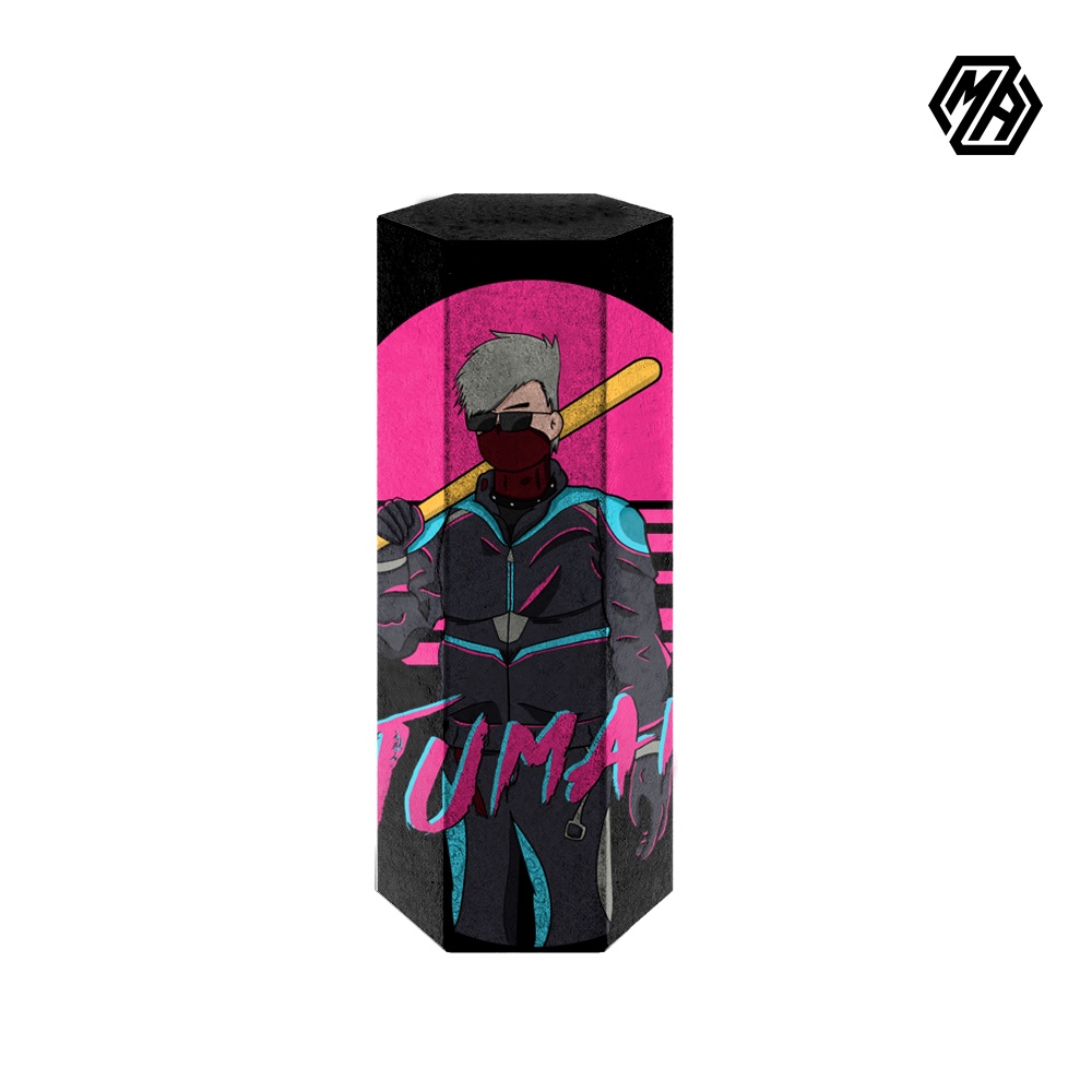 Box Gambar Tuman | Celengan | MILLIART X RIZALMUK | Box Eksklusif TUMAN Free Fire