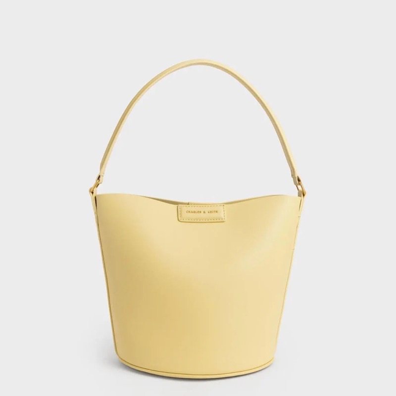 C Flora Cylindrical Bucket Bag