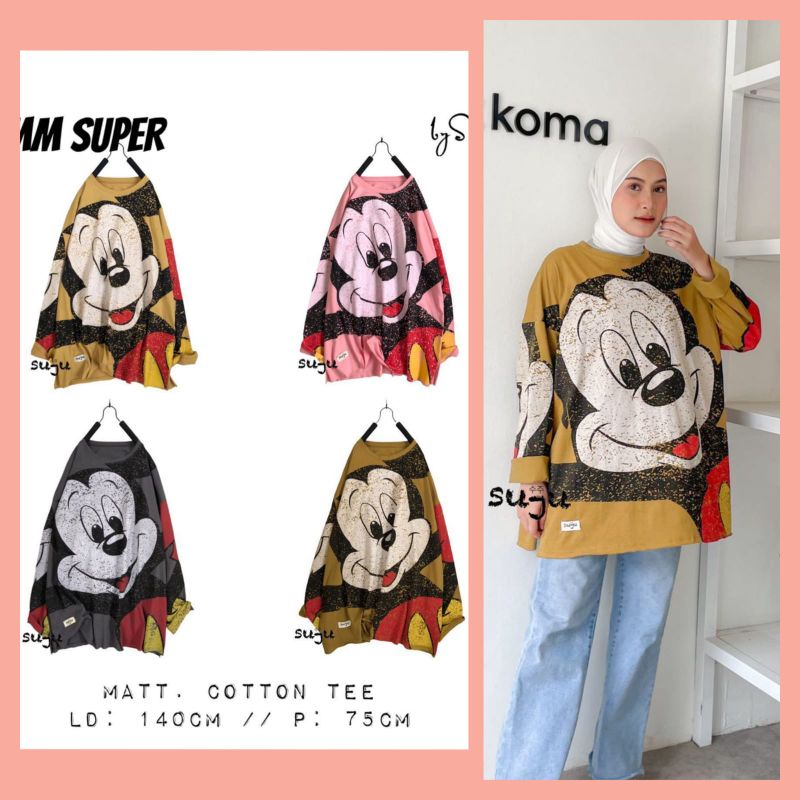 kaos suju mickey