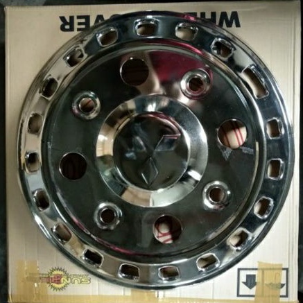 weldop/dop roda truck truk ring 20 fuso/hino lubang lobang baut 8 depan saja 2 pcs kanan kiri