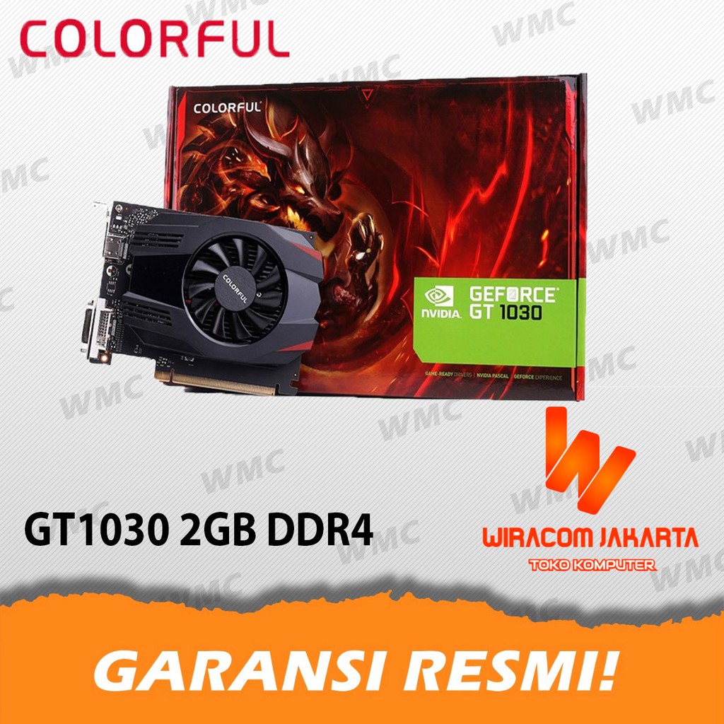 VGA NVIDIA COLORFUL GT 1030 2GB DDR5 GT1030 2G