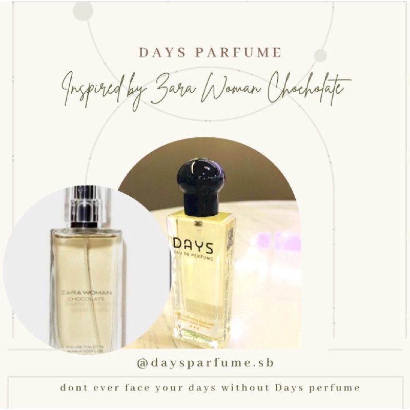 Days Parfum - Zara Woman Chocolate