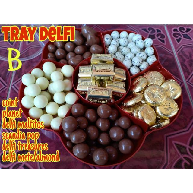 

Coklat tray delfi paket A