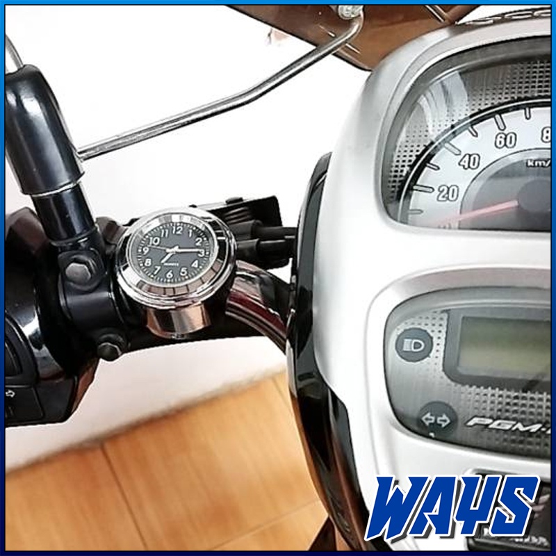 [X335] Jam Stang Motor Universal Waterproof Variasi Scoopy Beat Street CB150 Vixion Tiger