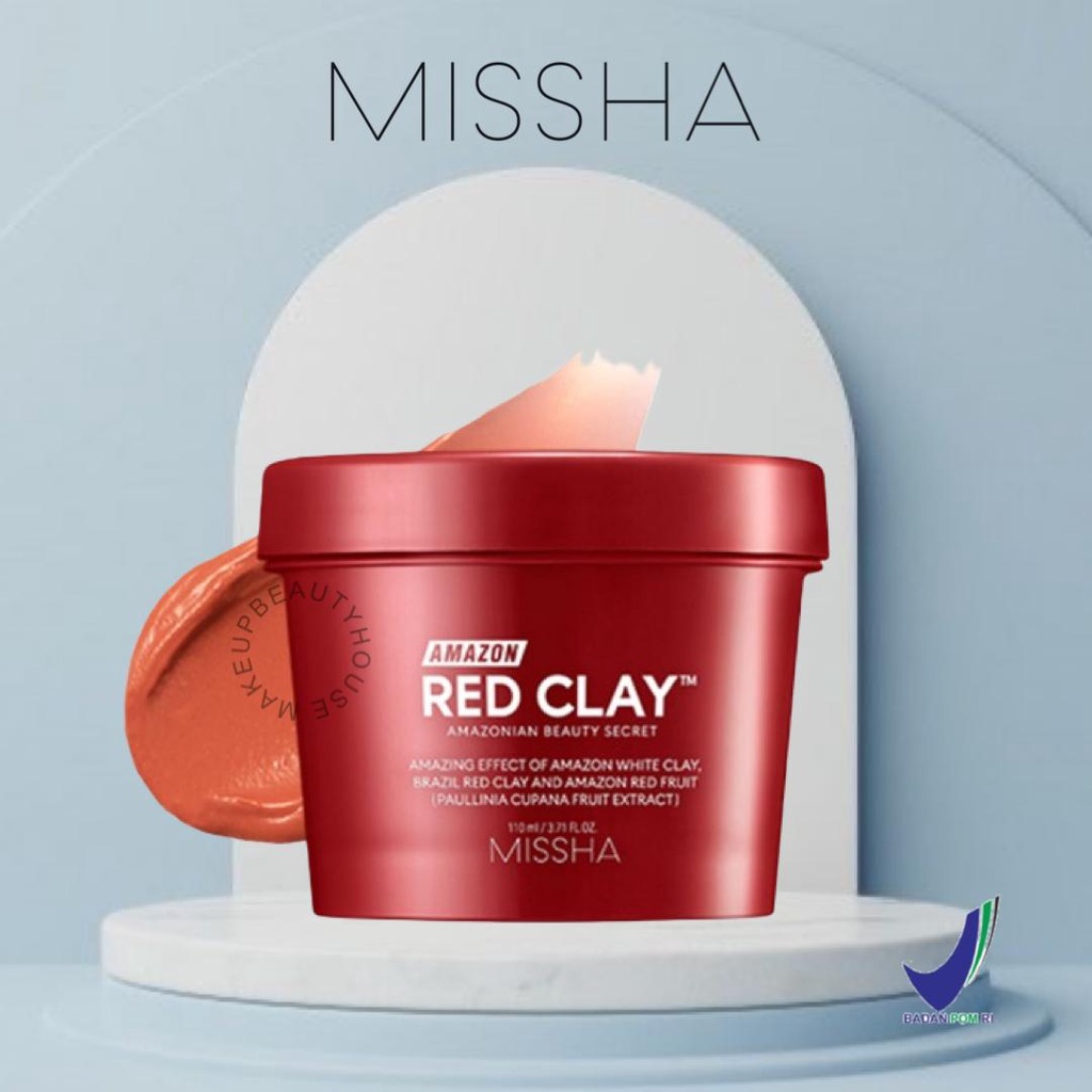 MISSHA Amazon Red Clay Pore Mask 110ml