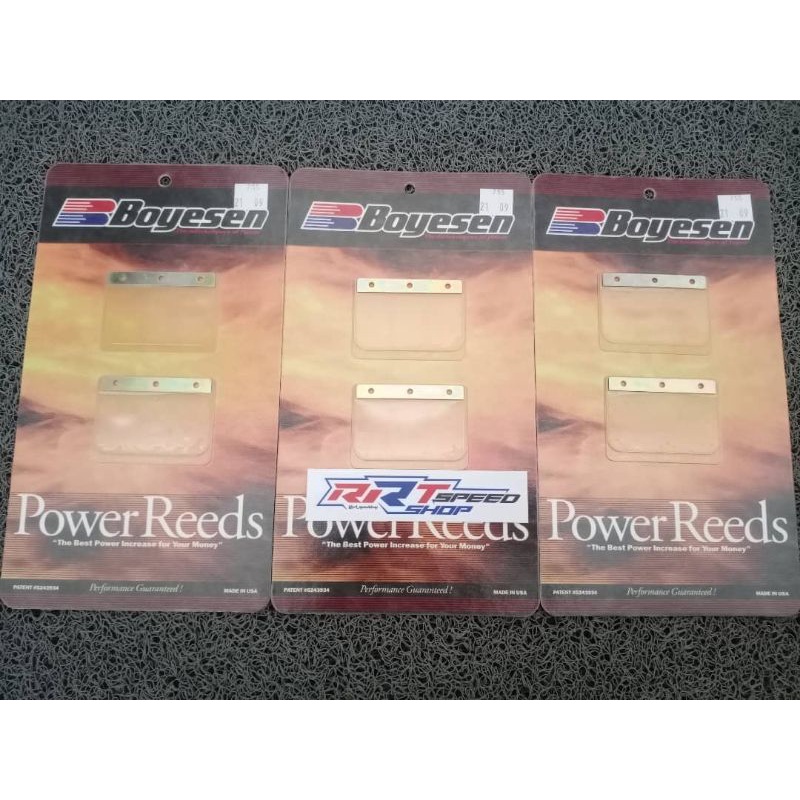 LIDAH / DAUN MEMBRAN BOYESEN POWER REEDS ORIGINAL USA NINJA RX KING RX Z DLL