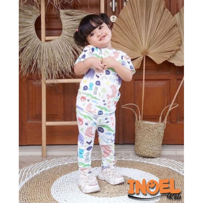 INUL KIDS LEGGING DAN KAOS S-XXL