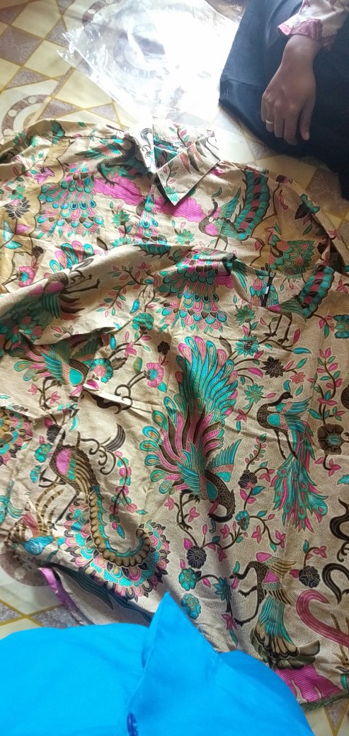 Maura Couple - Sania Ruffle Batik Couple Ori Ndoro Jowi Garansi Termurah Shopee - Batik Modern Solo