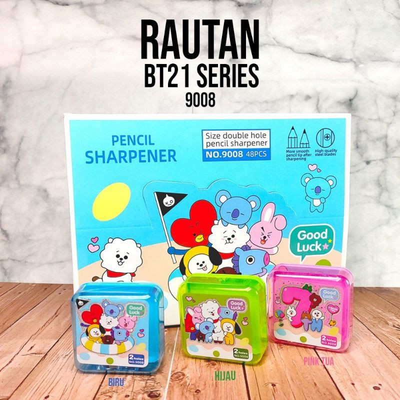 (ECER) RAUTAN PENSIL BTS / RAUTAN PENSIL BT21 / RAUTAN KARAKTER LUCU ONGOTAN PENSIL BTS MURAH