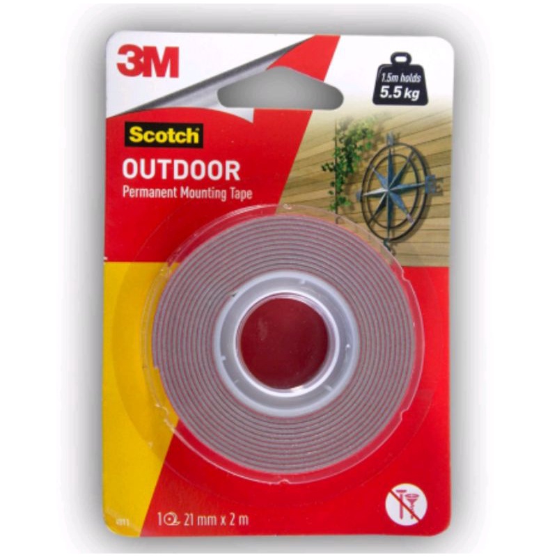 

3M SCOTCH DOUBLE TAPE OUTDOOR 4011 PERMANENT MOUNTING TAPE