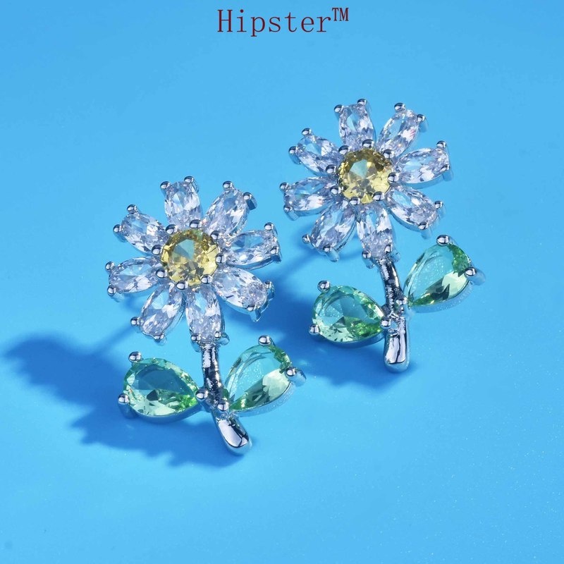 Fashion Luxury Moissanite Earrings Earrings