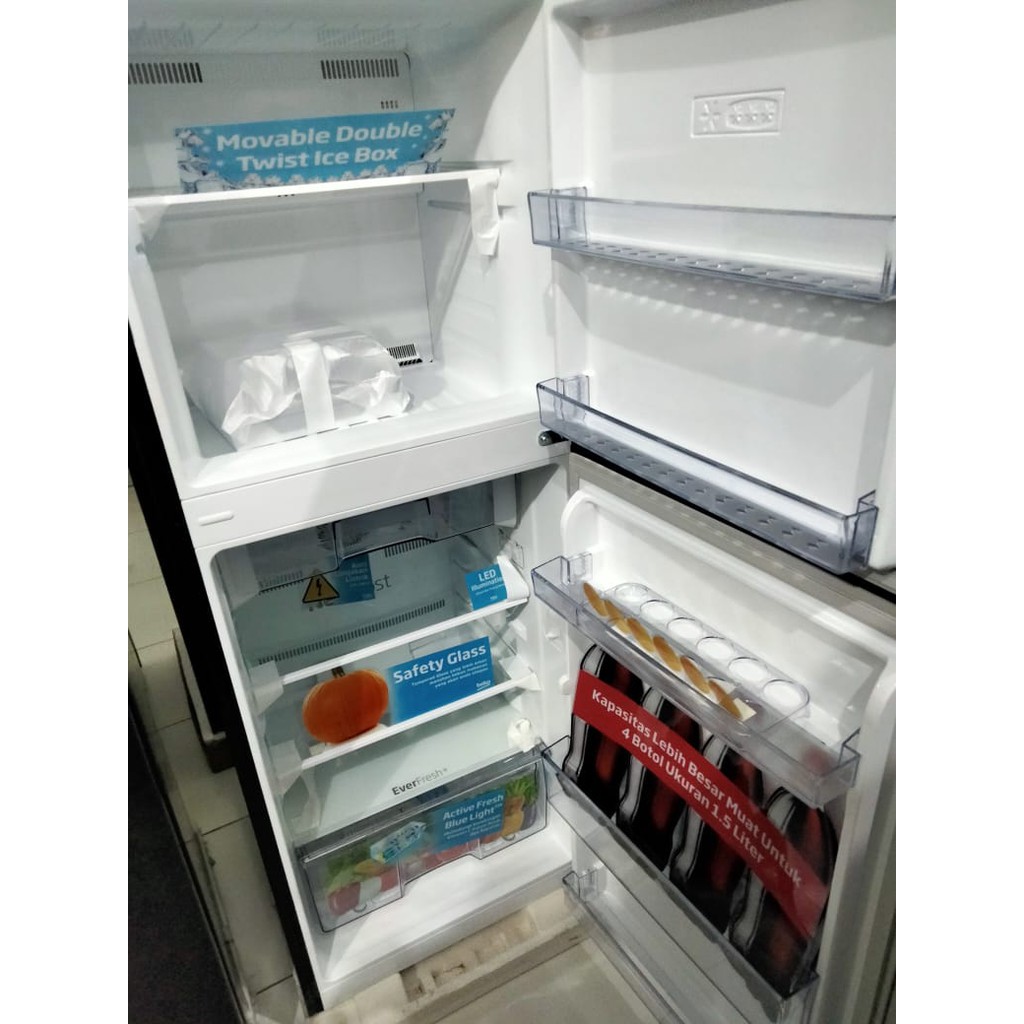 KULKAS BEKO 2 pintu RDNT 231 VZ WB kapasitas 230 Liter