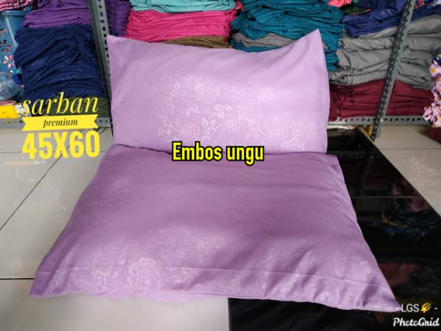 Sarung guling sarung bantal Sarban embos Premium grosir sarban produsi sendiri