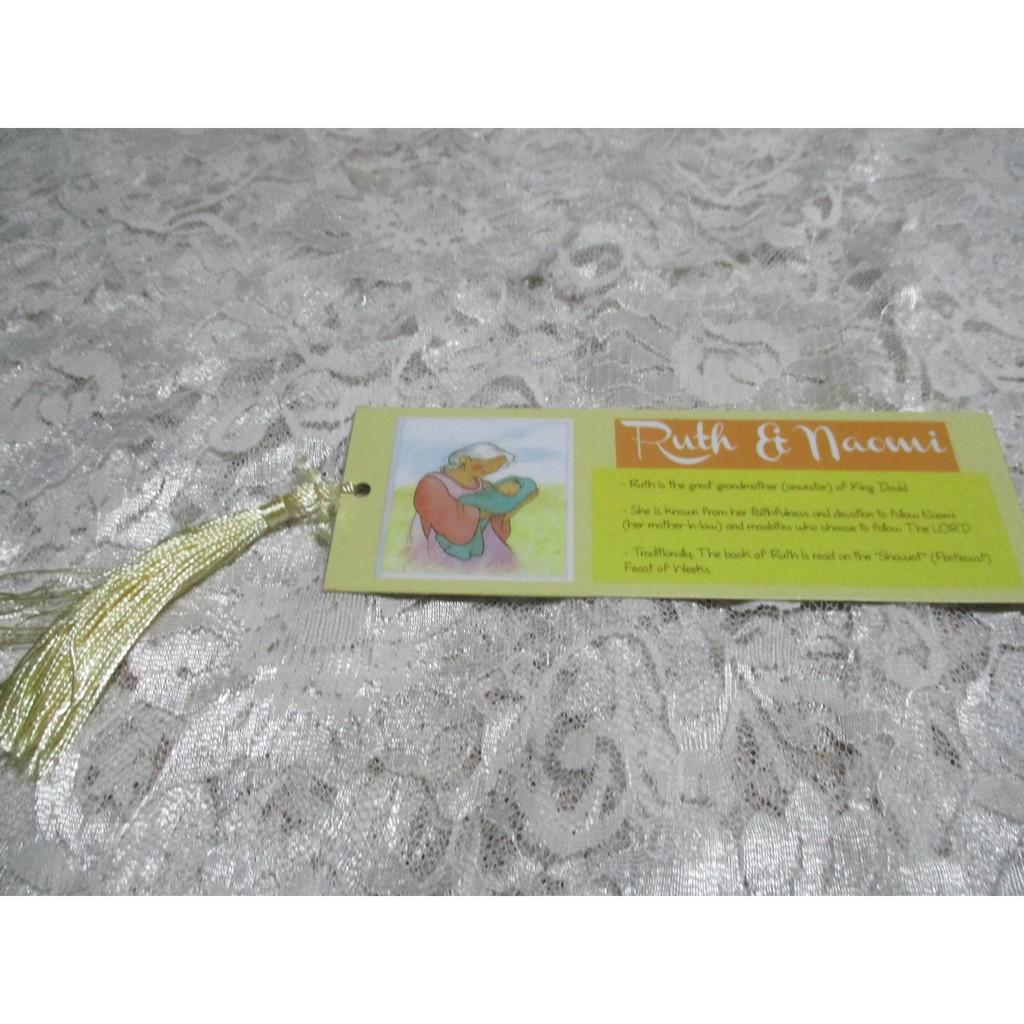 

Christian Bookmark - Ruth and Naomi