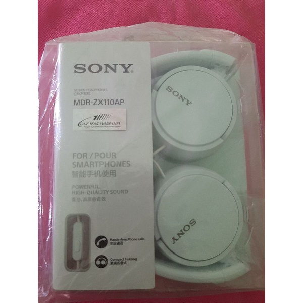 Headphone Sony MDR-ZX110AP