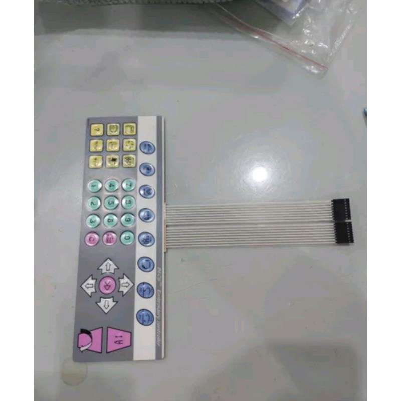 keypad papan tombol mesin bordir komputer original