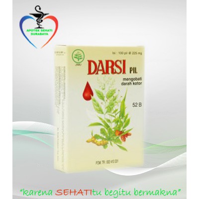 DARSI 12 KAPSUL OBAT JERAWAT BISUL GATAL