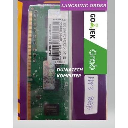 Promo Ddr3 8Gb Pc 12800 Vgen Longdimm Bukan Ddr3L 8 Gb Ram V-Gen Pc Komputer