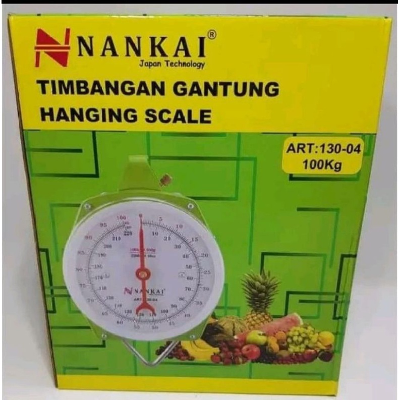 Timbangan Gantung Besi  NANKAI 50kg &amp; 100kg