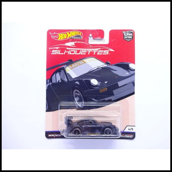 Hot Wheels Premium Silhouttes Rwb Porsche 930 Hitam