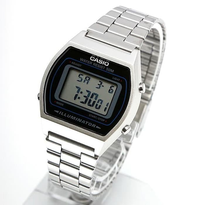 Casio Vintage / B640WD-1AVDF / Jam Unisex / Strap Stainless / Silver ...