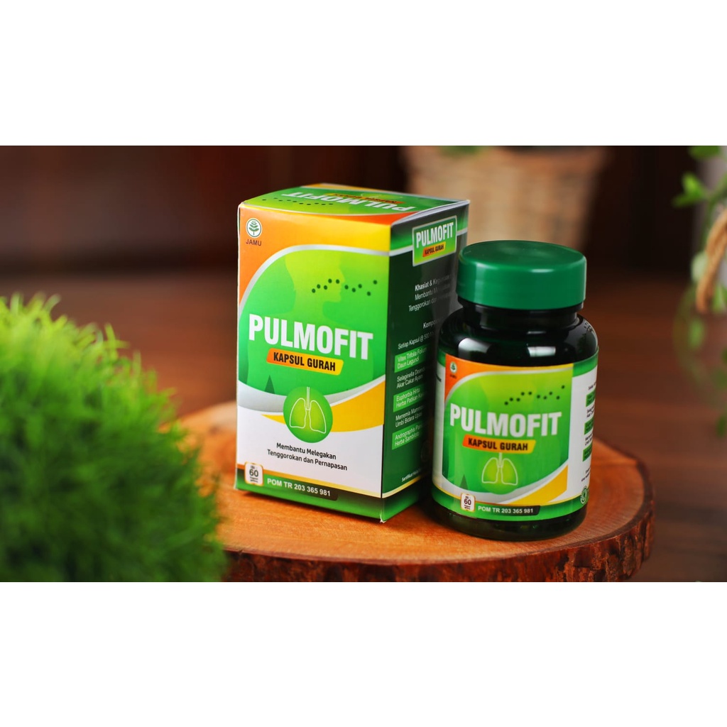 PULMOFIT ORIGINAL Kapsul Gurah Obat Gurah Herbal Obat Sesak Nafas Obat ASMA Obat Sinusitis-5
