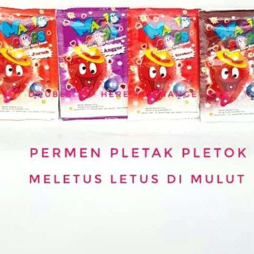 Magic Pops Permen Pletak Pletok di Mulut / Magic Pop Popping Cracked Candy 5.5gr Rasa Buah