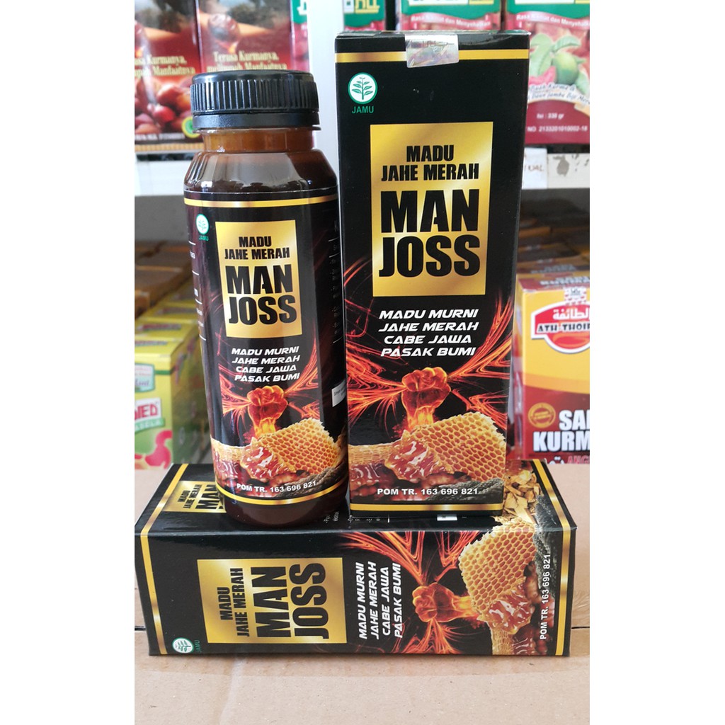 

MAN JOSS Stamina Pria | Madu Jahe Merah | Madu Kejantanan