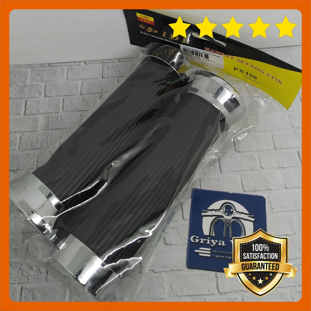 Handgrip Handpad Vespa NewPX PX Chrome