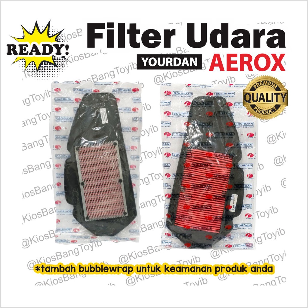 Filter Saringan Udara Yamaha Aerox / Lexi (YOURDAN)