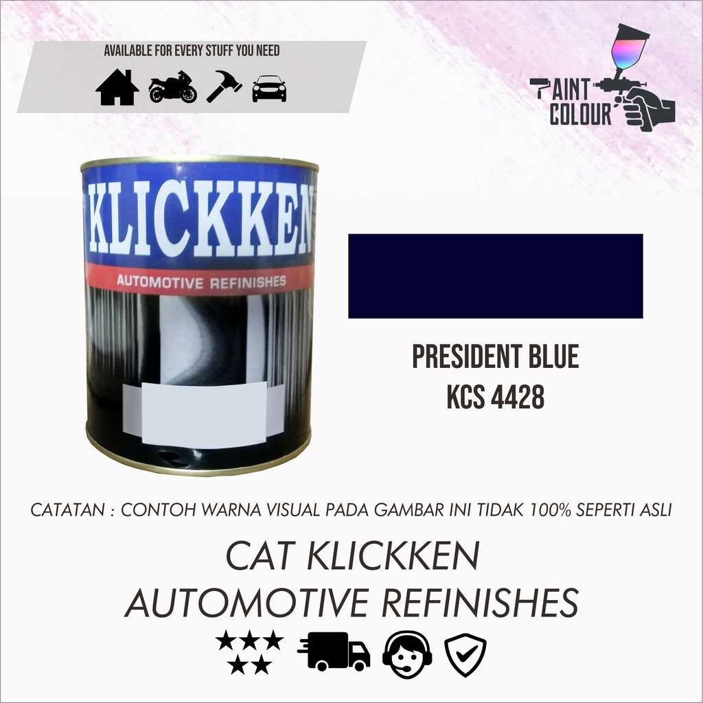 Cat Klickken Automotive Refinishes - President Blue KCS 4428