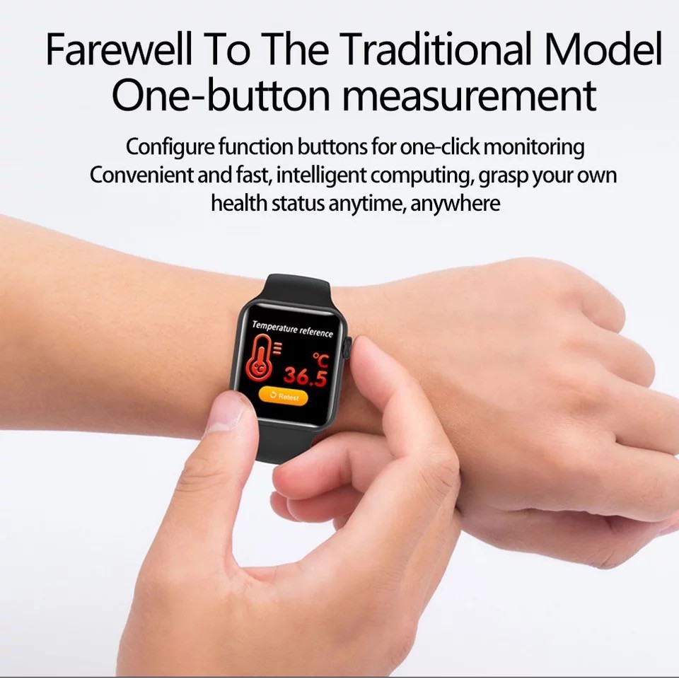 IWO 13 SMARTWATCH BISA MENGUKUR SUHU BADAN