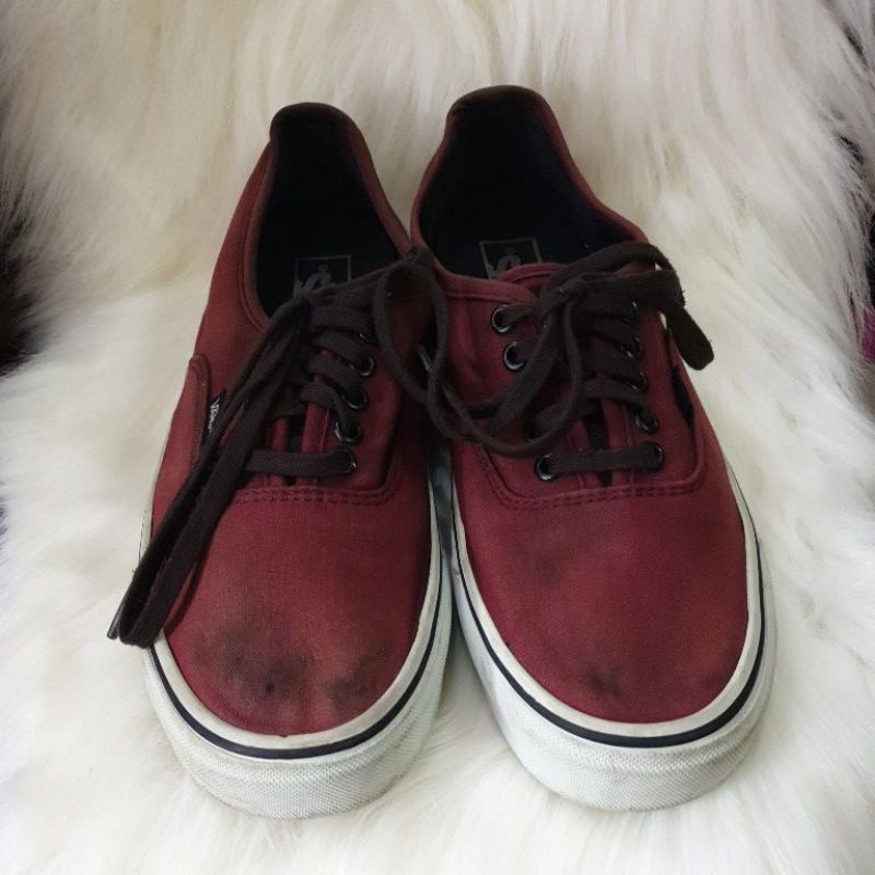 SEPATU VANS MAROON LIMITED ORIGINAL PRELOVED