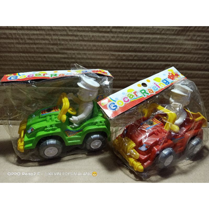 OCT 7204 MAINAN ANAK GOCAR RACING TARIK / MAINAN MOBIL MOBILAN GOCAR TARIK SUPER LUCU