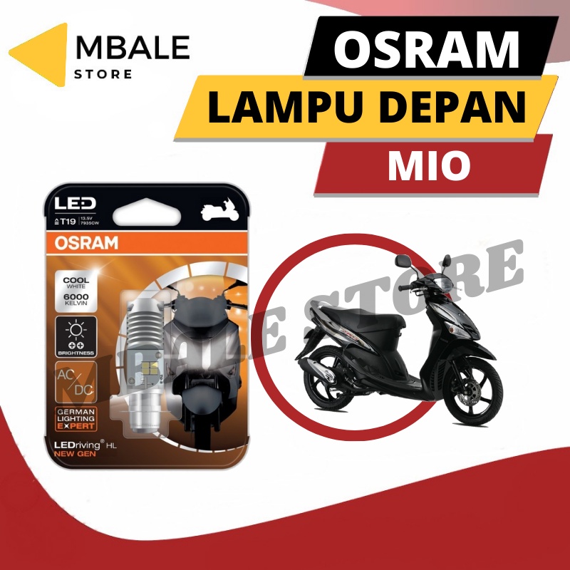 lampu depan led osram yamaha mio sporty original ac/dc