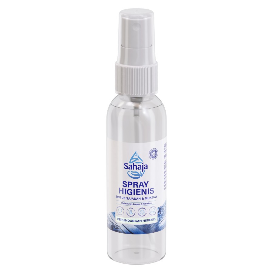 Sahaja Spray Anti Bakteri Higienis Untuk Mukenah + Sajadah Halal 50Ml