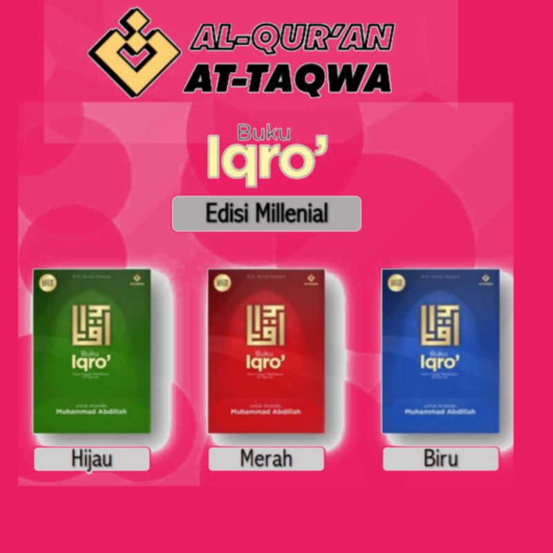 

Buku Iqro'At-Taqwa Edisi Millenial Ukuran A5 Cocok Untuk Remaja Dan Dewasa