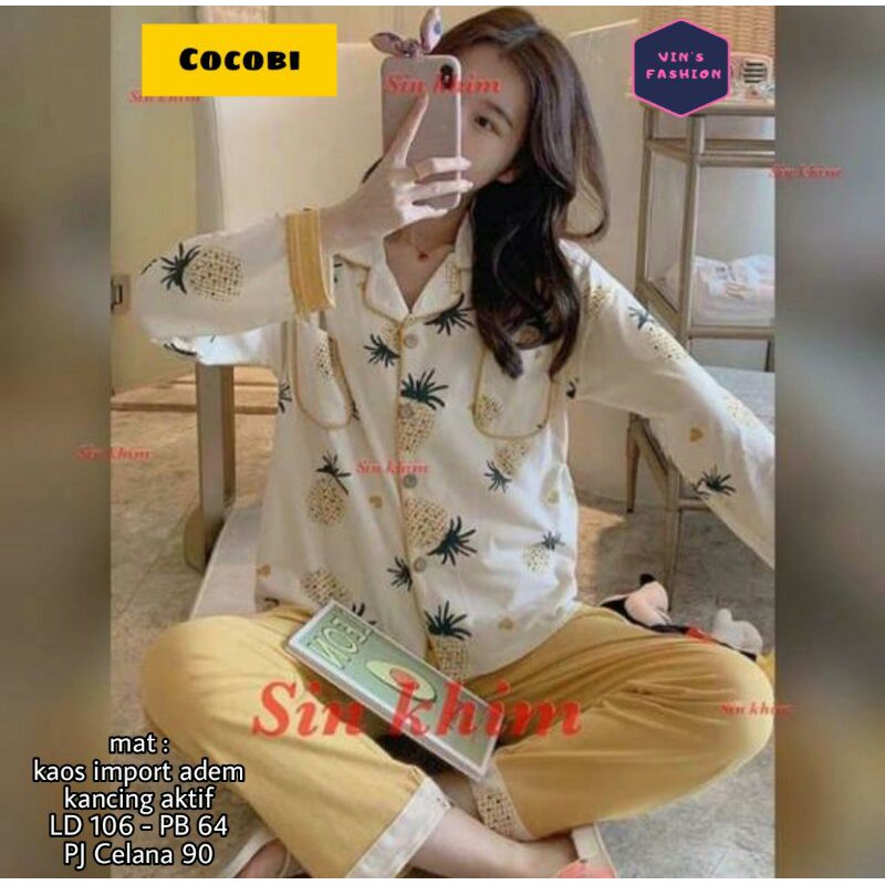 Piyama Set Sin Khim Cocobi