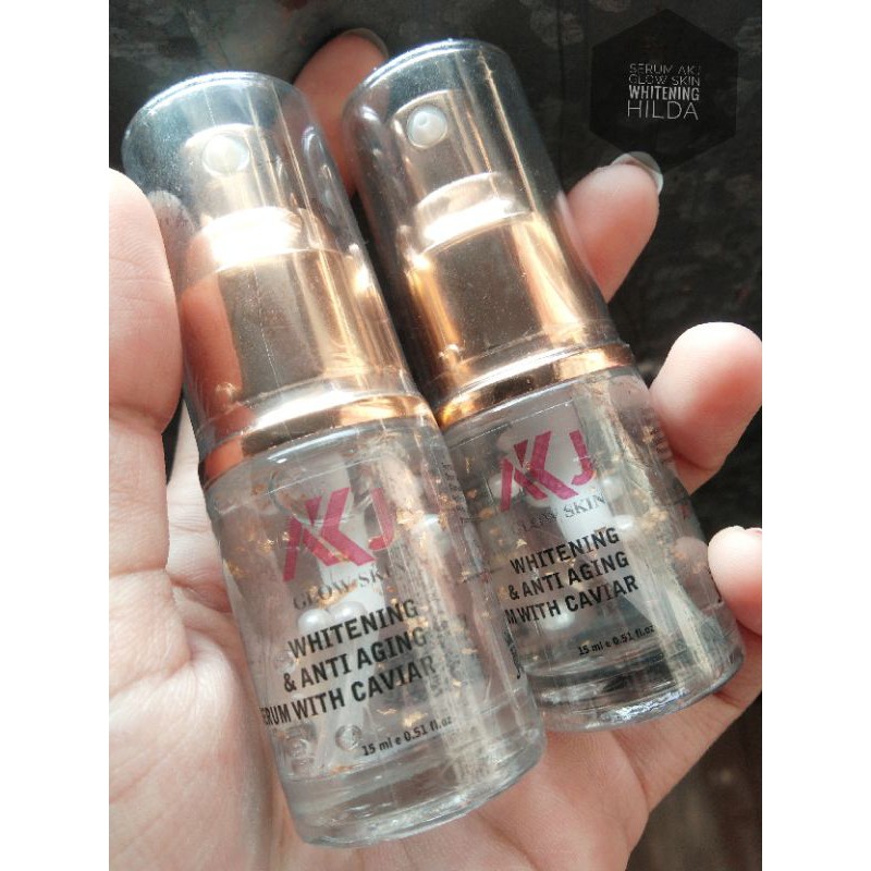 AKJ GLOW SKIN SERUM WHITENING