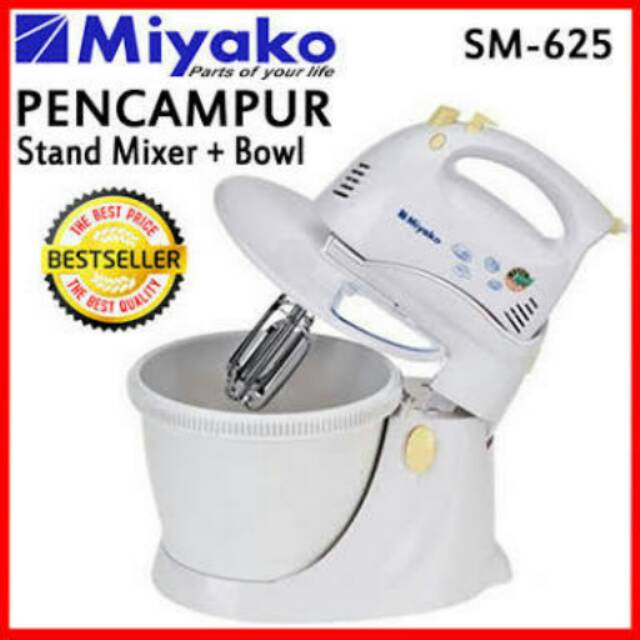 Miyako Stand Mixer Pencampur SM625 - SM 625 | Shopee Indonesia