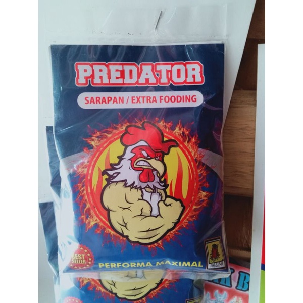 PREDATOR AYAM EXTRA FOODING SARAPAN AYAM