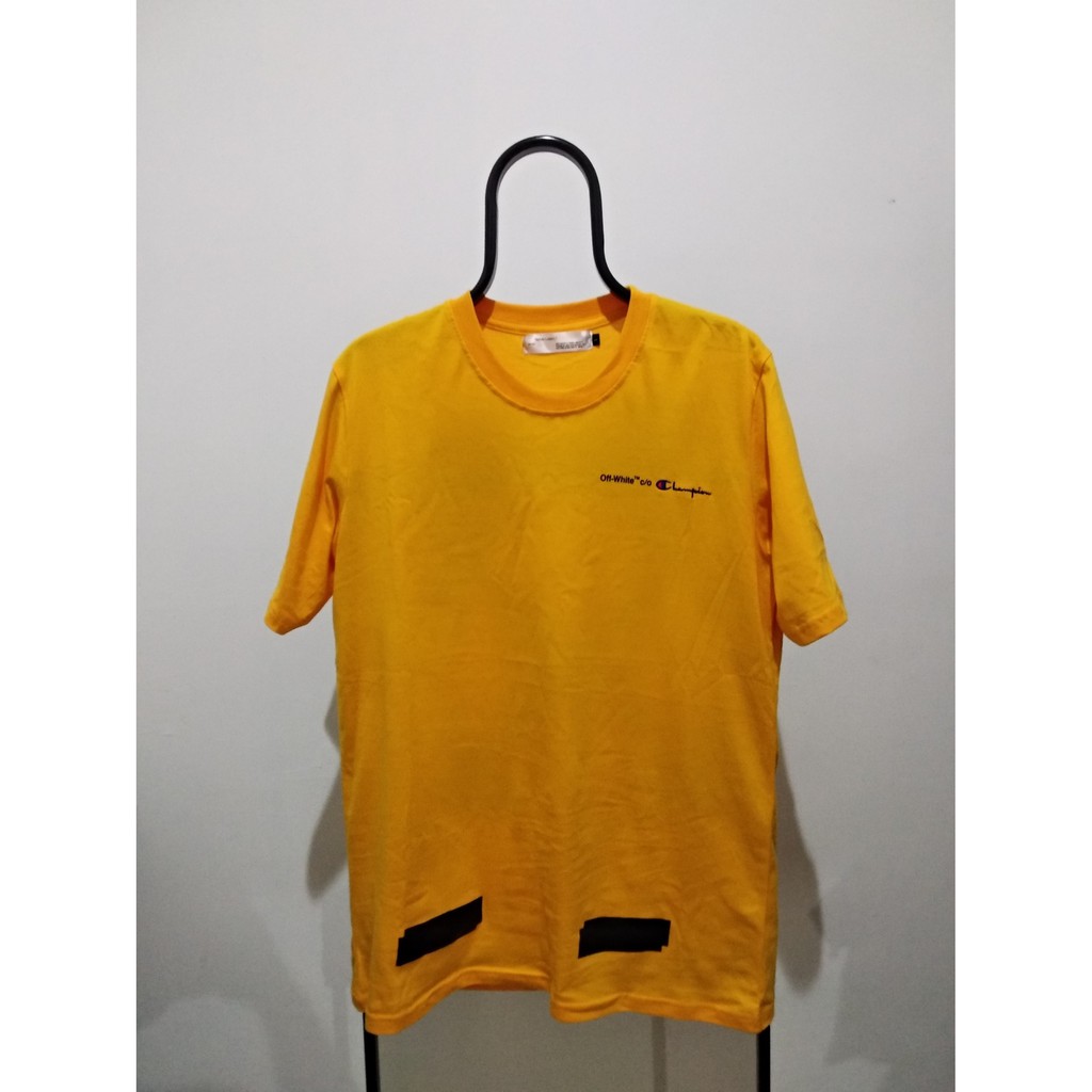 

Off-white x Champion Yellow