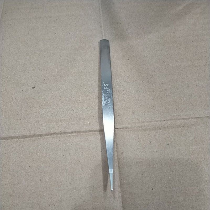 Pinset / pingset Benang stainless steel lurus tebal