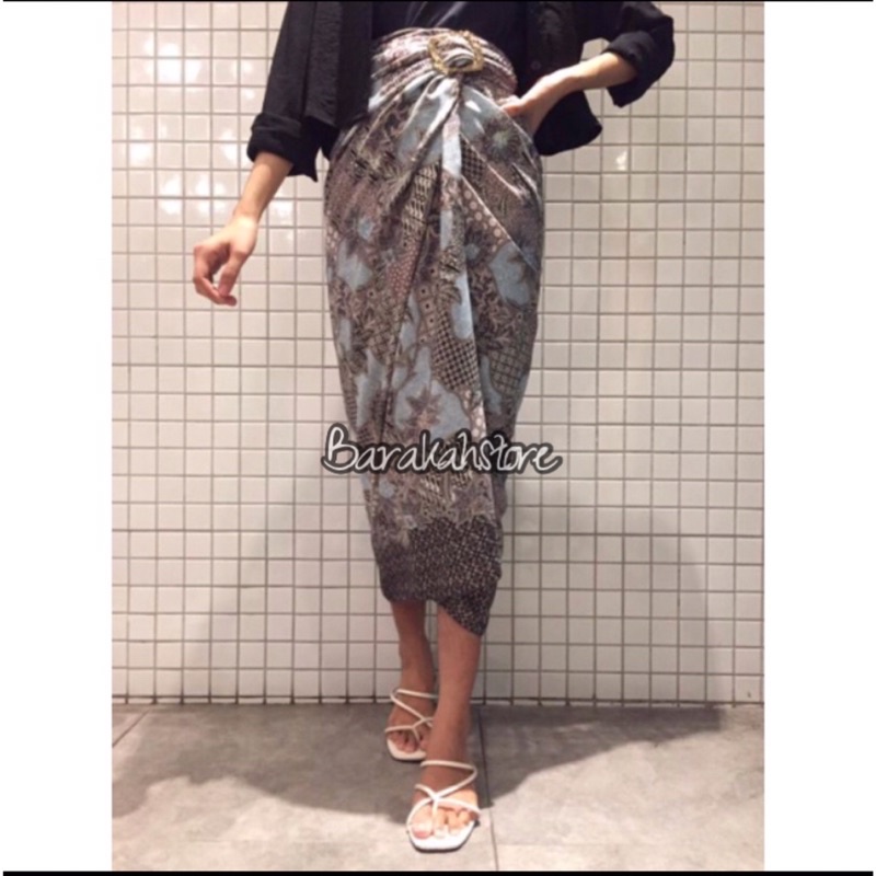 ( COD ) Bawahan Kebaya rok lilit Batik • Rok lilit kondangan