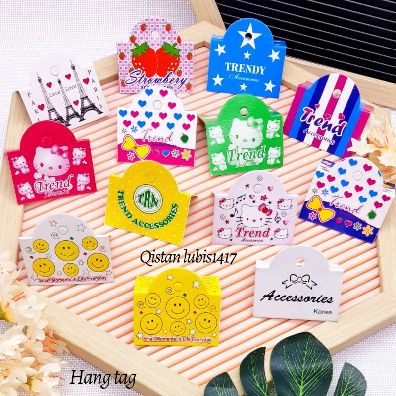 Hang Tag kemasan 12 pcs|1 lusin