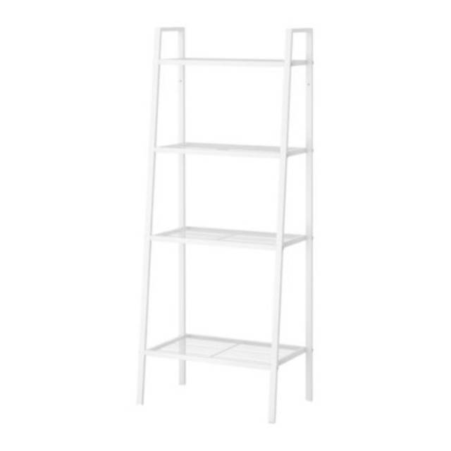 Rak IKEA LERBERG Lemari Pajangan TV Dekorasi Besi Buku