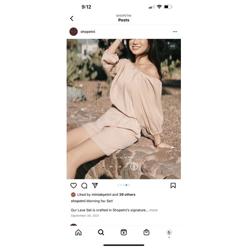 Preloved Shop Etni Lave Set