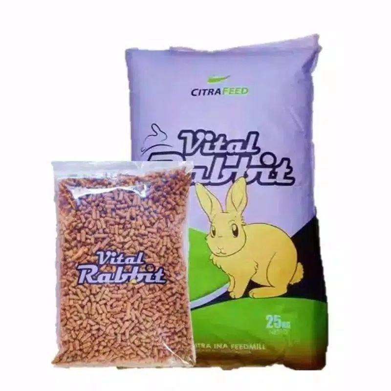MAKANAN KELINCI CITRA FEED VITAL RABBIT MURAH / VITAL RABBIT MAKANAN KELINCI CITRA FEED